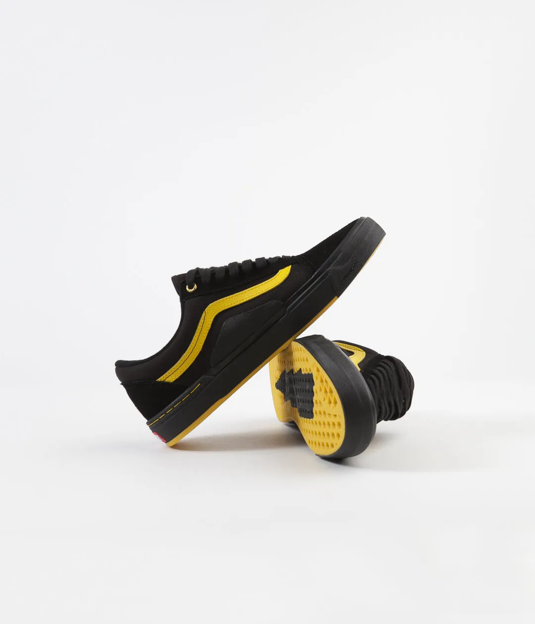 Vans Old Skool Pro BMX Shoes - (Larry Edgar) Black / Yellow