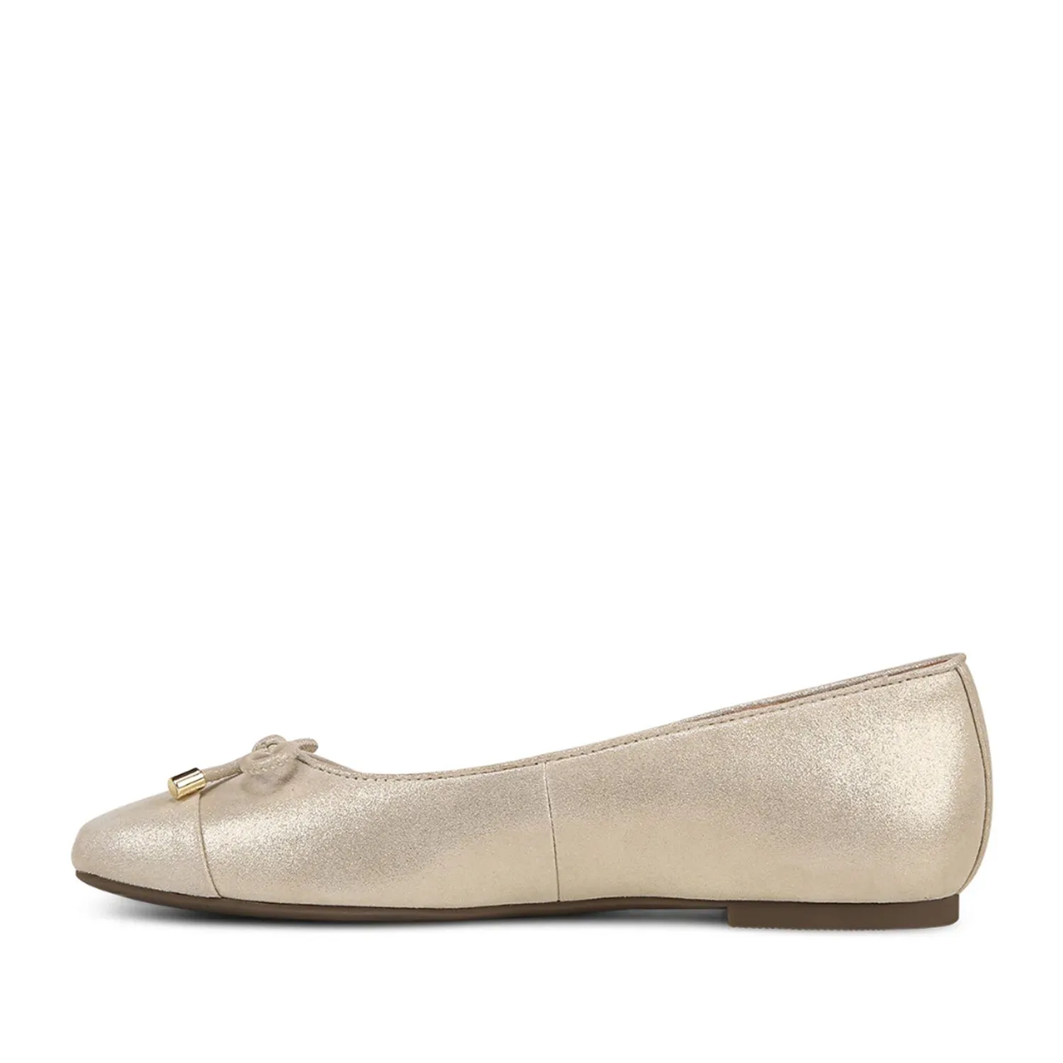 Vionic Women's Klara Ballet Flat in Gold