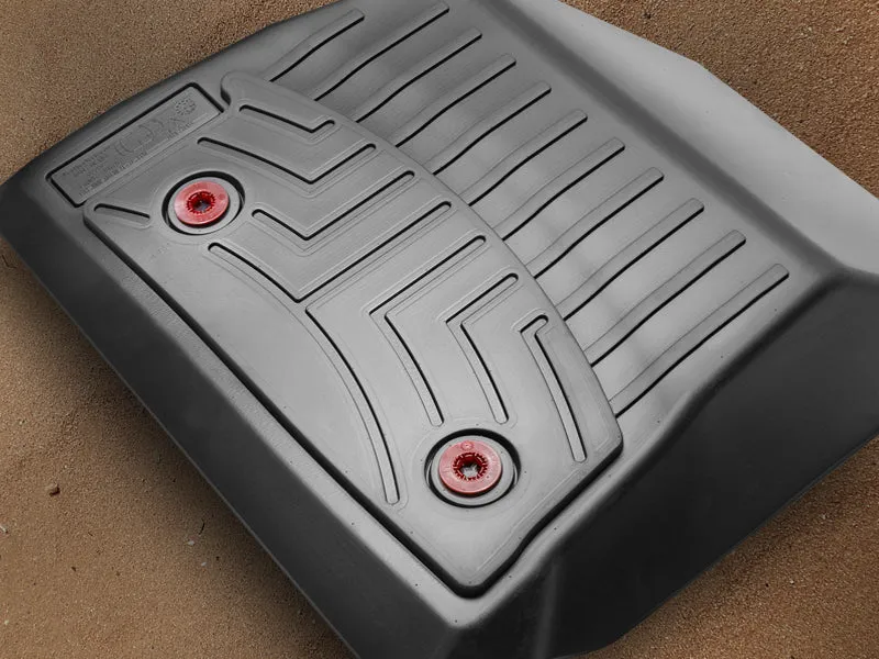 WEATHER TECH Floor Liners in Black, Front (Pair) for 18-up Jeep Wrangler JL & JL Unlimited