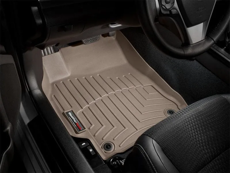 WeatherTech 08-15 Audi R8 Front FloorLiner - Tan (Does Not Fit Manual Transmission Models)