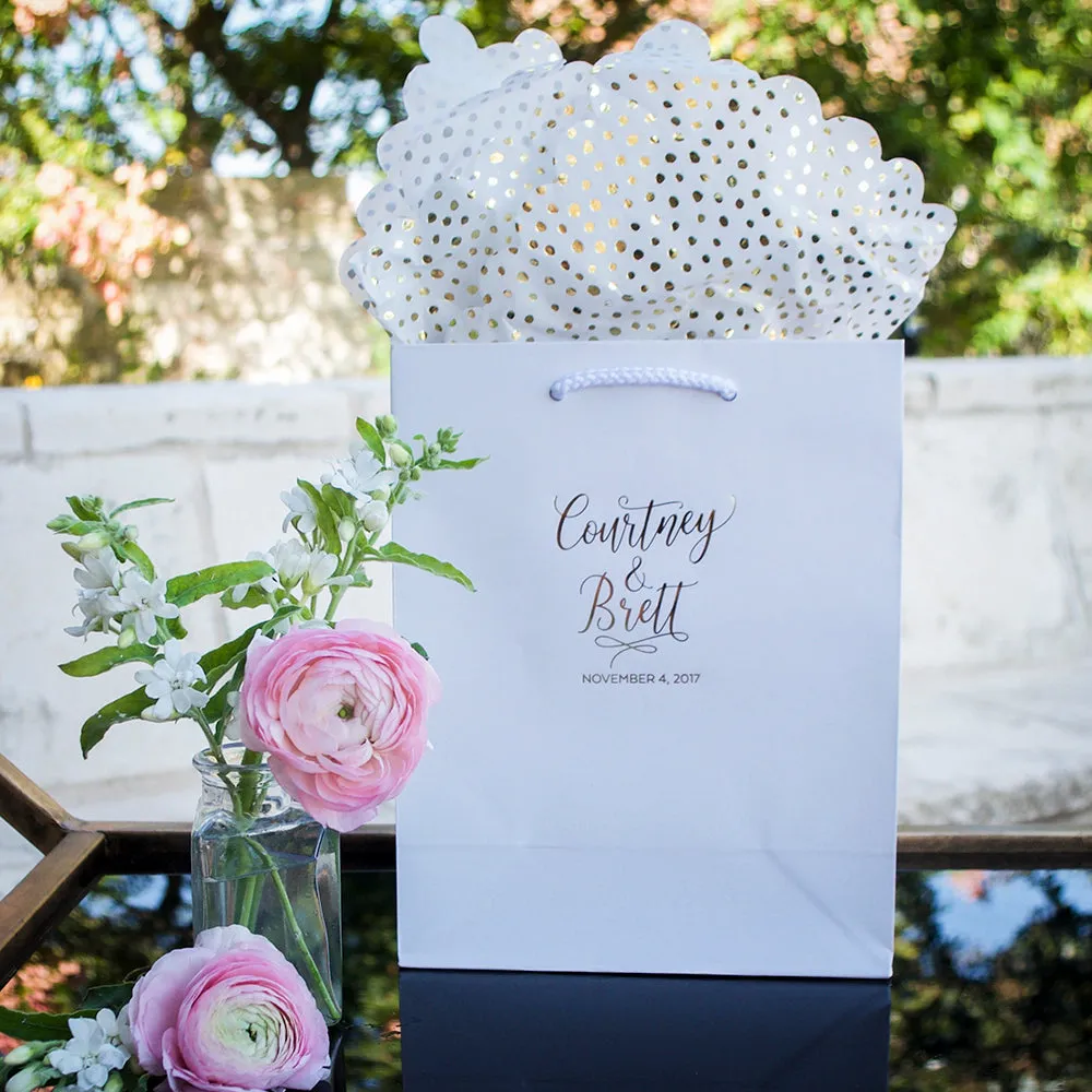 Wedding Couple Customized Welcome Bags