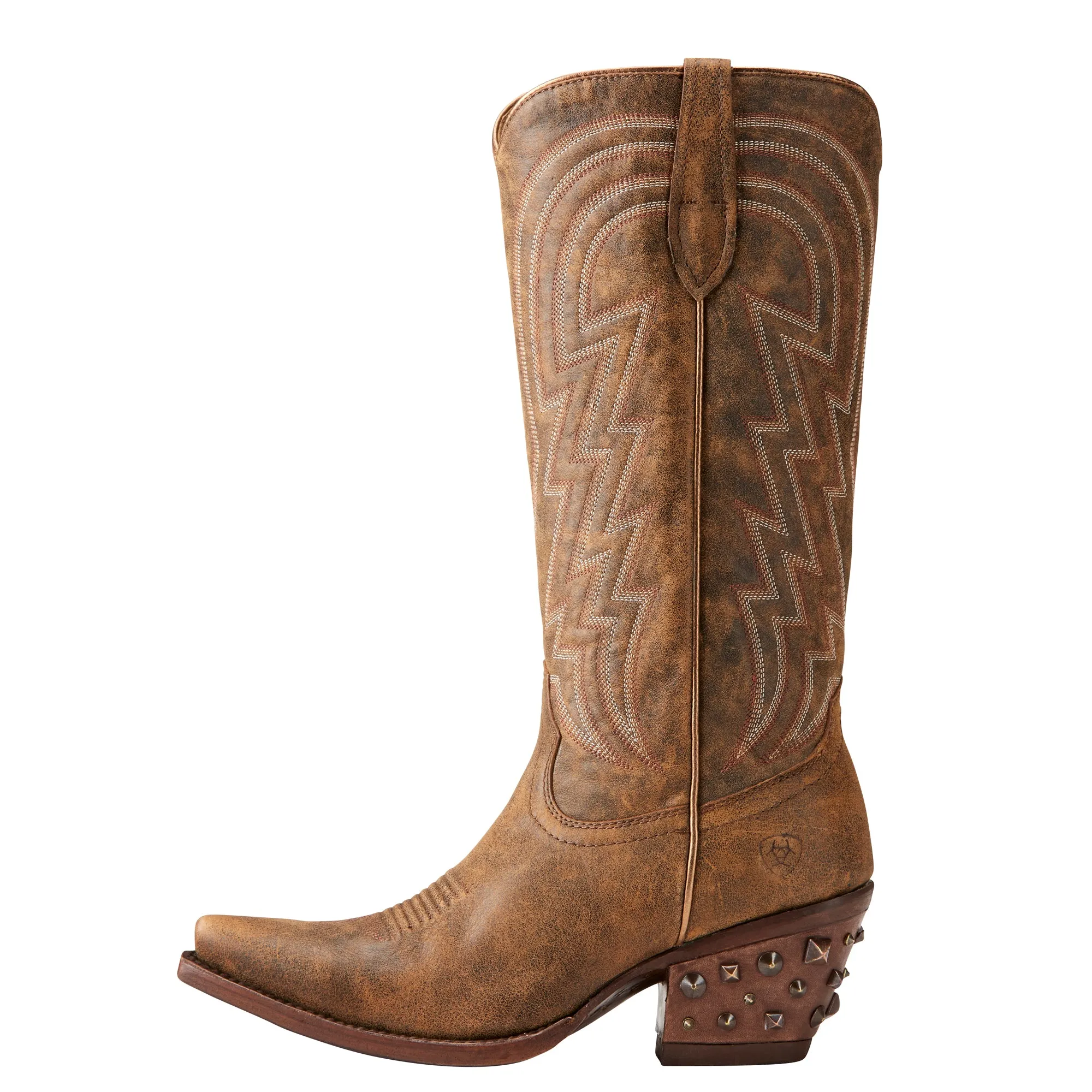 Women's Ariat Diamante Natural Brown Boots #10021660