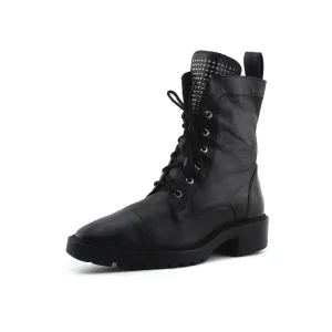 Zara Zipper Laces Ankle Boots | 100% Authentic Leather